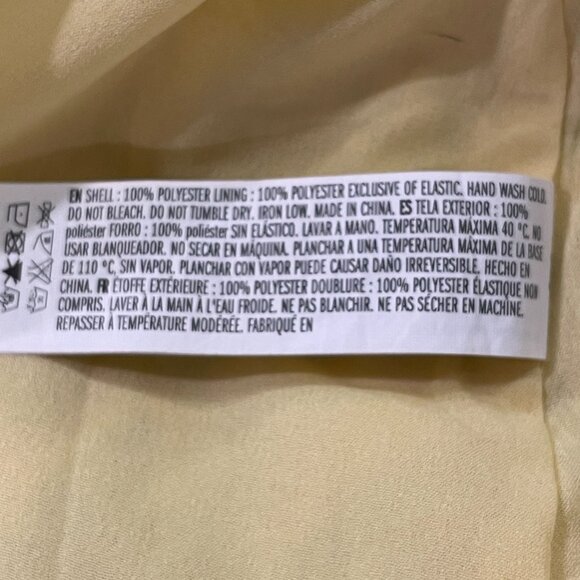 2.7 AUGUST APPAREL Endless Rose Tunic/Mini Ruffle Dress - Yellow Multi - M/L - Picture 10 of 10